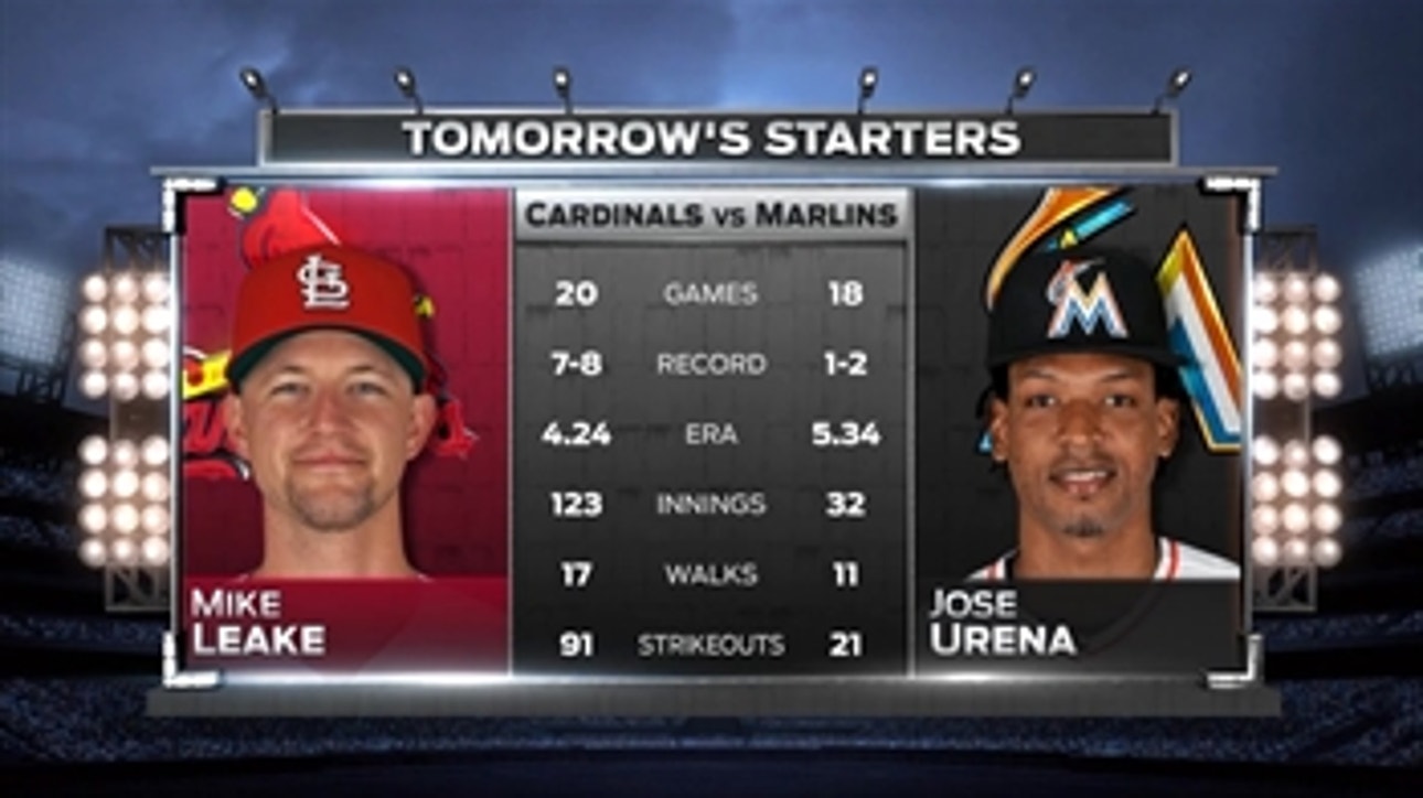 Jose Urena tries to get Marlins even with Cardinals