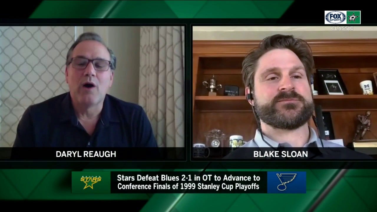 Blake Sloan Looks Back at Stars 2-1 OT Win over Blues ' Stars Playoff Rewind