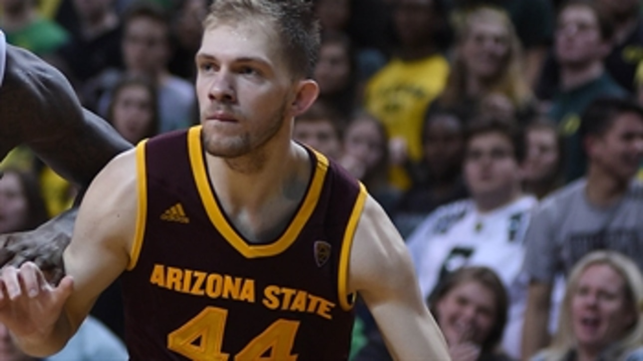 Kodi Justice's 28 points lifts Arizona State to a narrow 92-90 victory over the Kansas State Wildcats