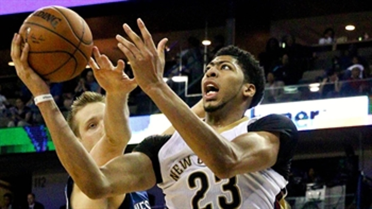 Davis powers Pelicans past Timberwolves