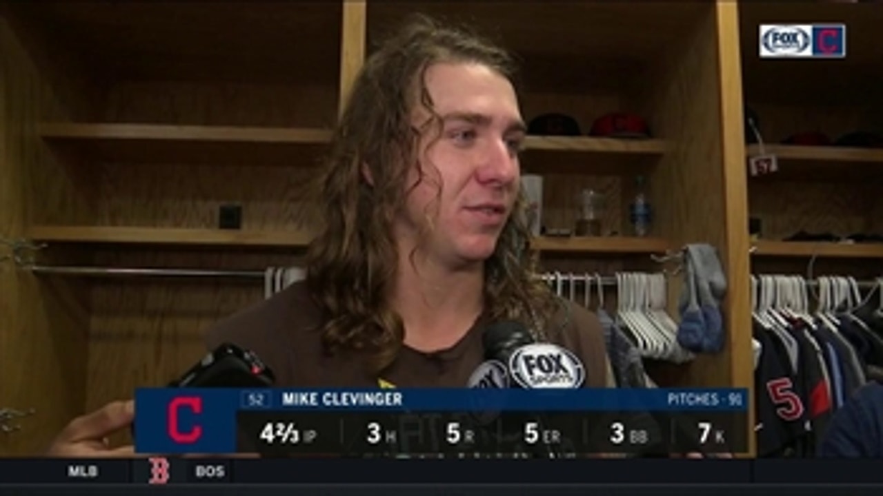 Mike Clevinger felt a bit erratic, but good overall in return to mound