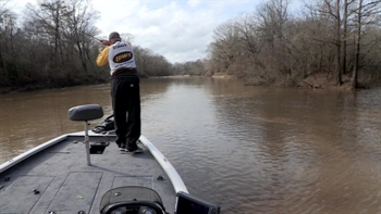 Sabine River ' Bass Fishing - Part 3 ' FOX Sports Outdoors Southwest