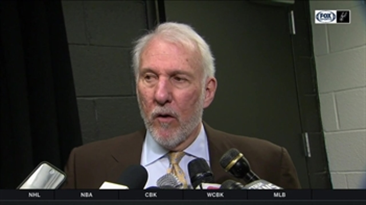Gregg Popovich: 'This is what Manu does'