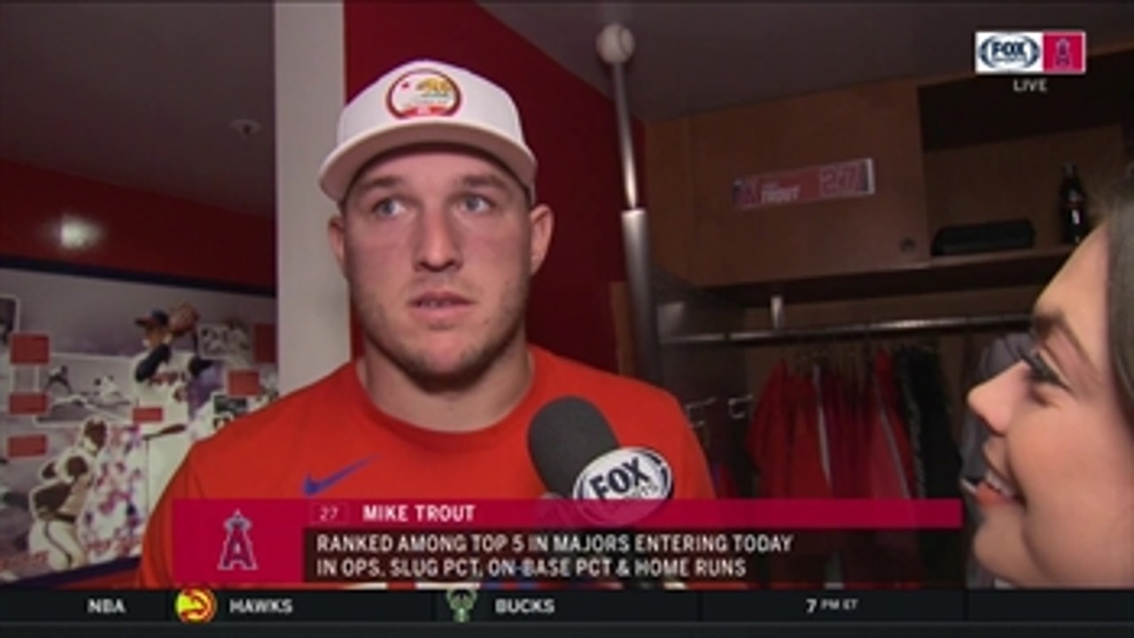 Mike Trout with positive words on David Fletcher