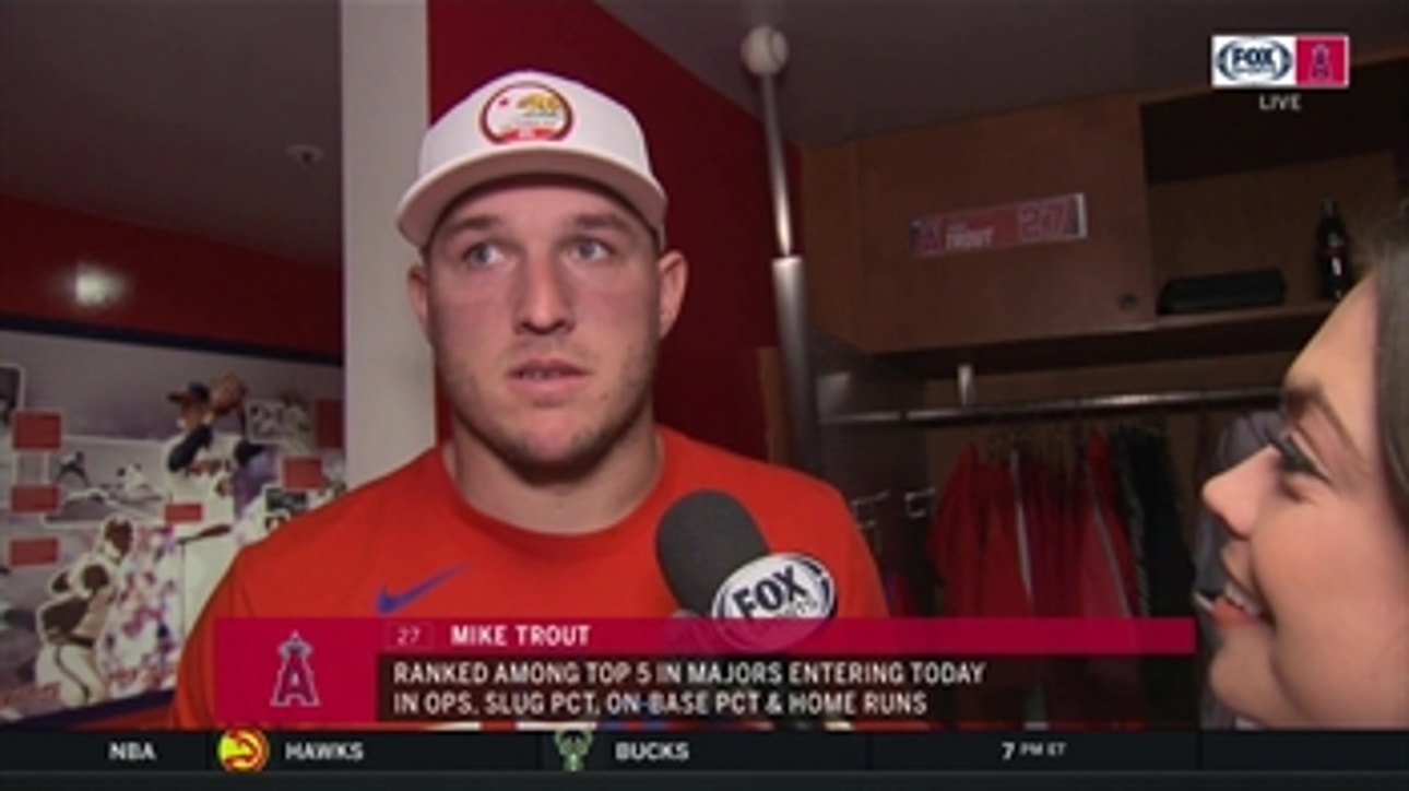 Mike Trout with positive words on David Fletcher