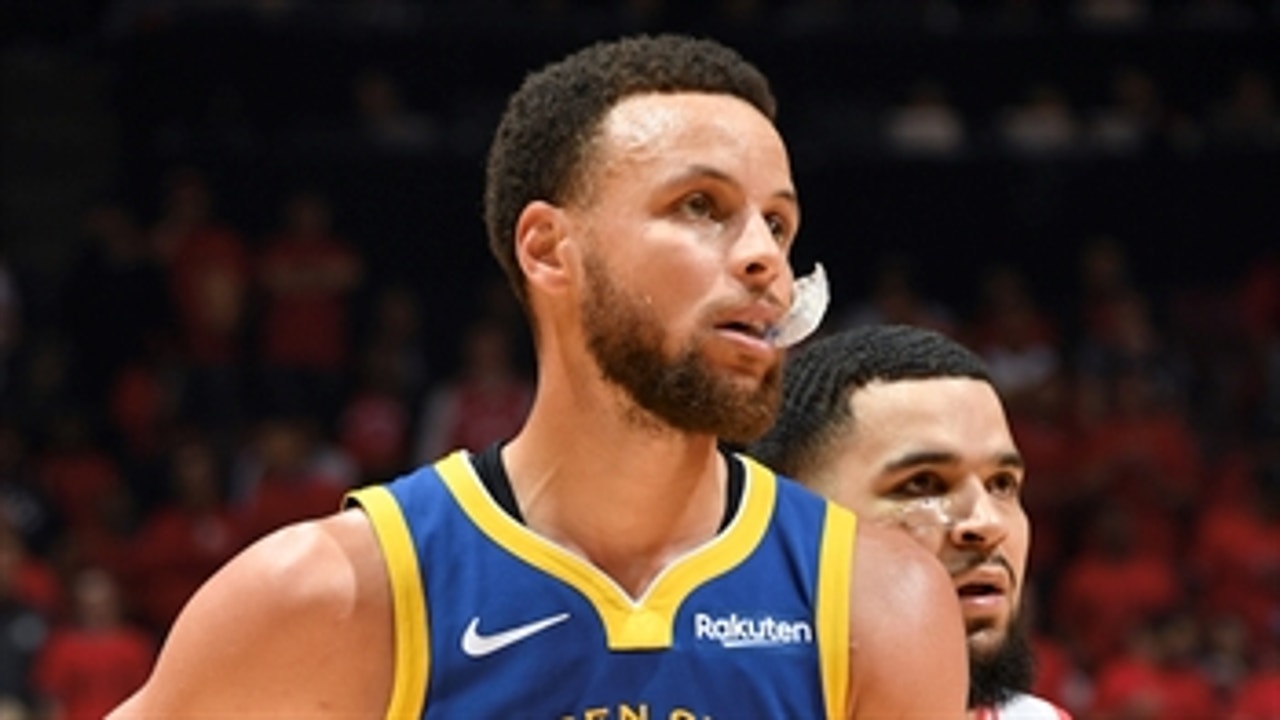 Nick Wright doesn't think the Golden State Warriors are 'title contenders' after losing Kevin Durant