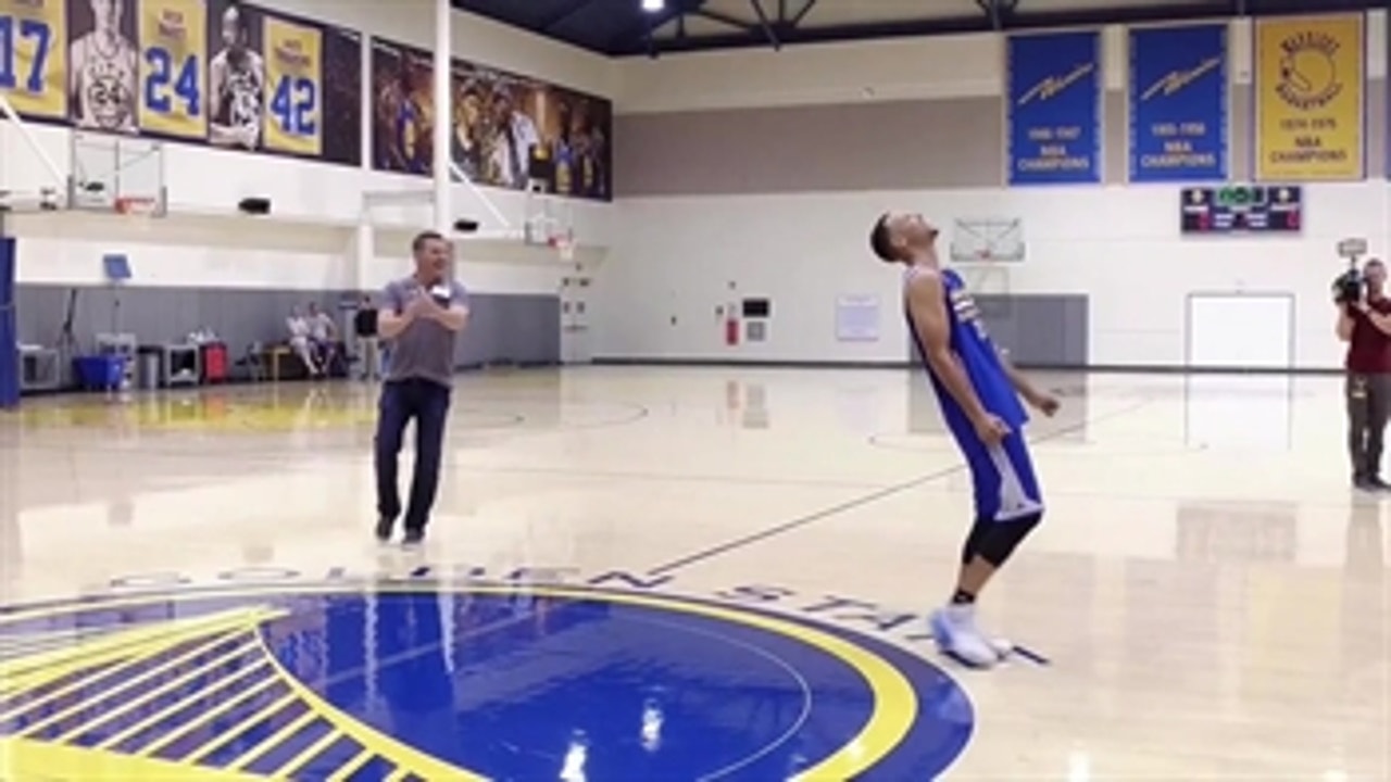 Angels pitcher Joe Smith beat Steph Curry in a game of 'PIG'