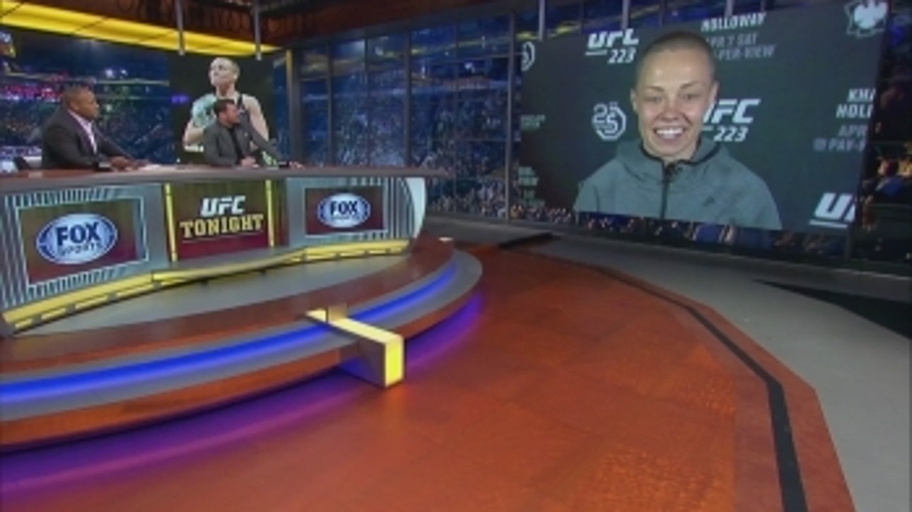 Rose Namajunas talks to UFC Tonight ahead of UFC 223 | INTERVIEW | UFC TONIGHT