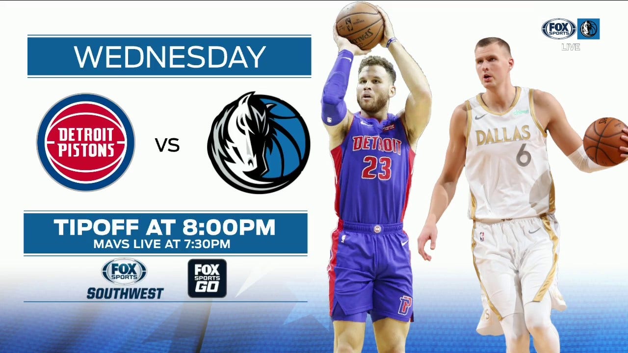 Previewing Mavericks vs. Pistons | Mavs Live
