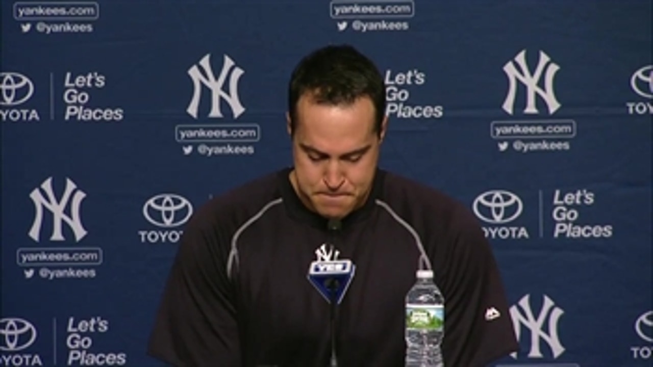 Mark Teixeira gets emotional after announcing he's retiring from baseball