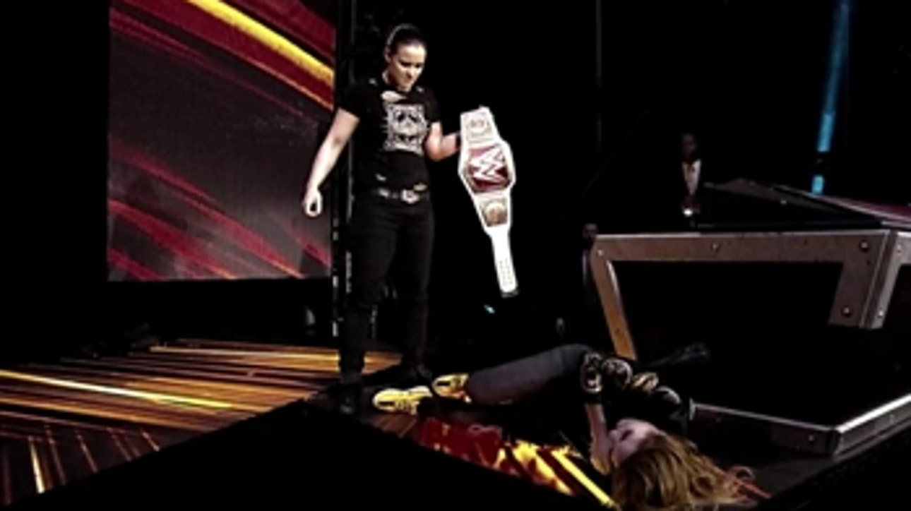 Raw Women's Champion Becky Lynch takes on Shayna Baszler at WrestleMania