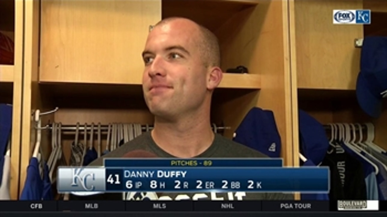 Danny Duffy: 'I just felt like I was in rhythm' against White Sox