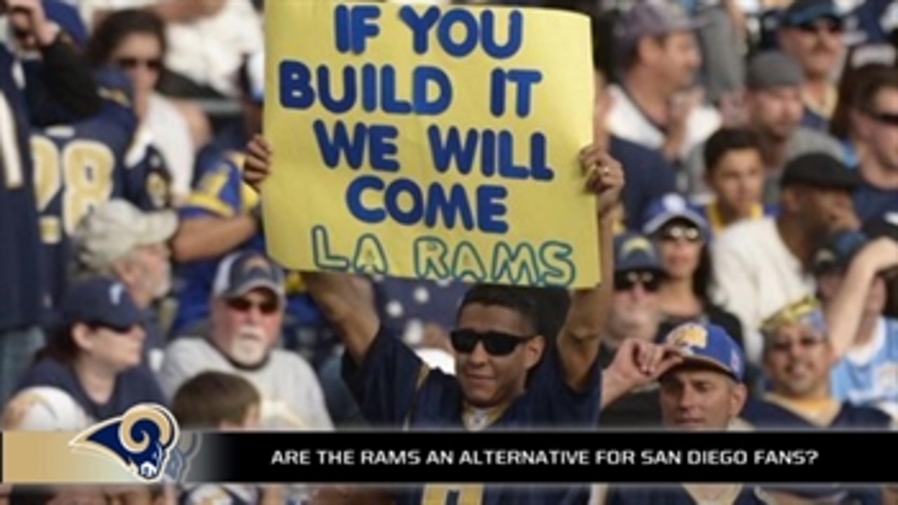 Some San Diego fans would rather cheer for the Rams than the Chargers