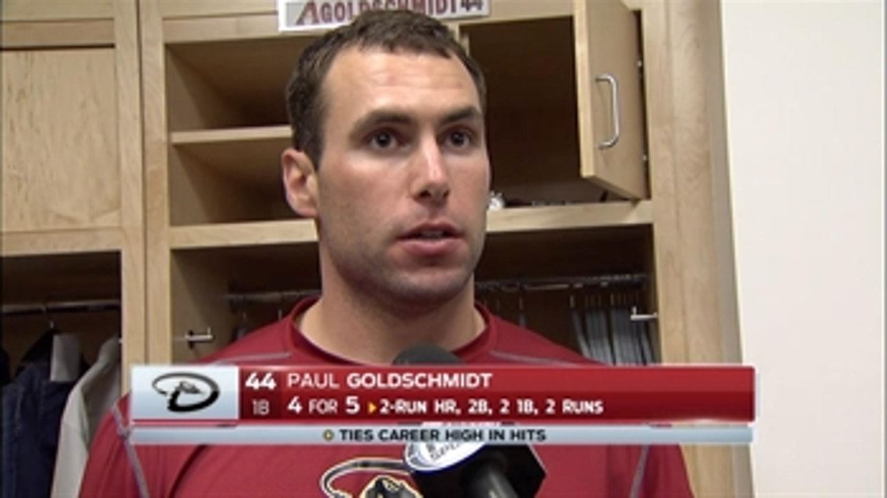 Goldschmidt continues to hit