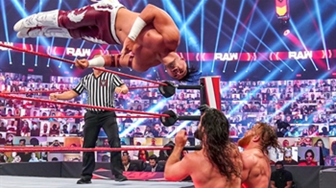 Dominik Mysterio & Humberto Carrillo vs. Seth Rollins & Murphy: Raw, Oct. 5, 2020
