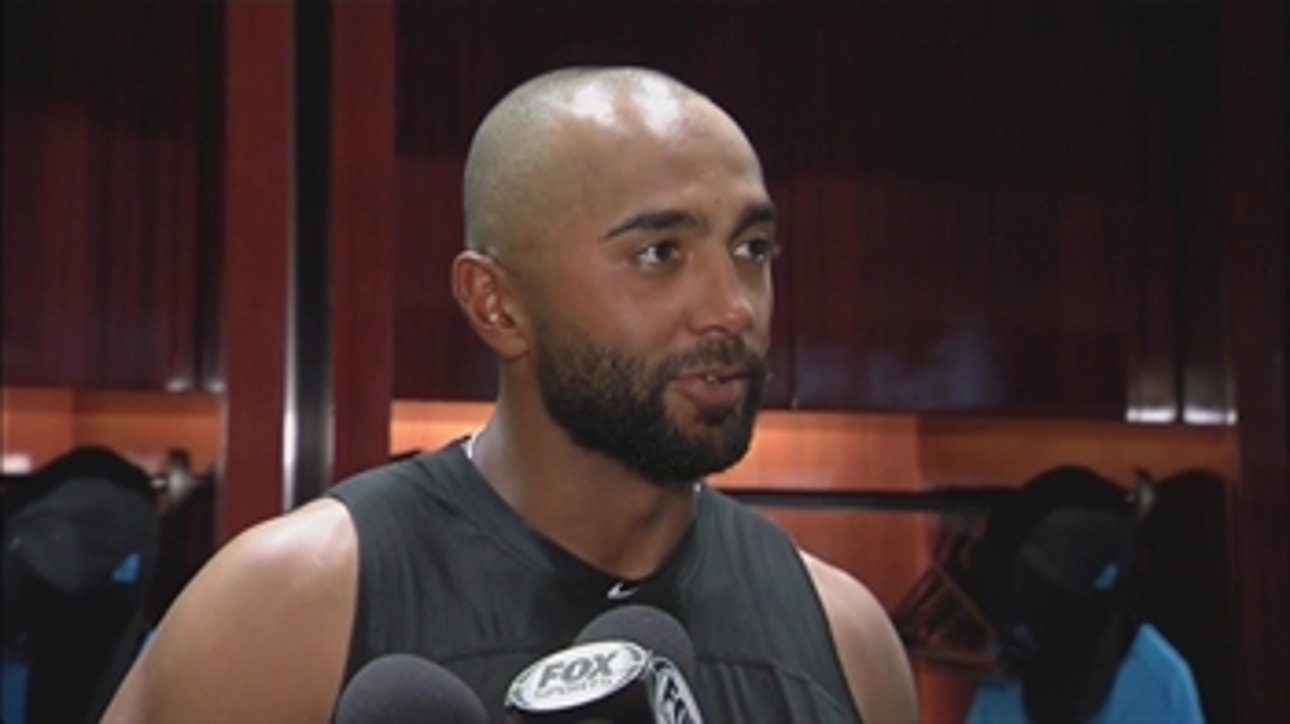Isaac Galloway on his defensive performance, Marlins' offensive struggles