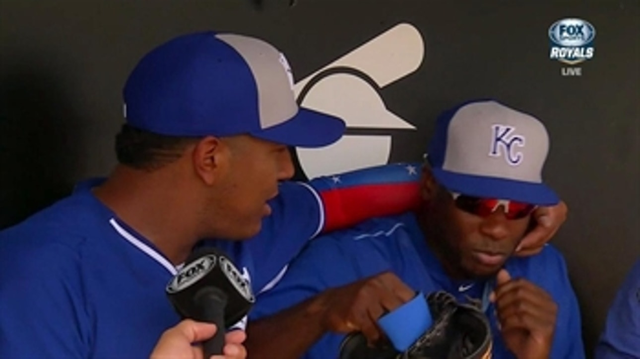 Sal Perez and Lorenzo Cain share All-Star experience