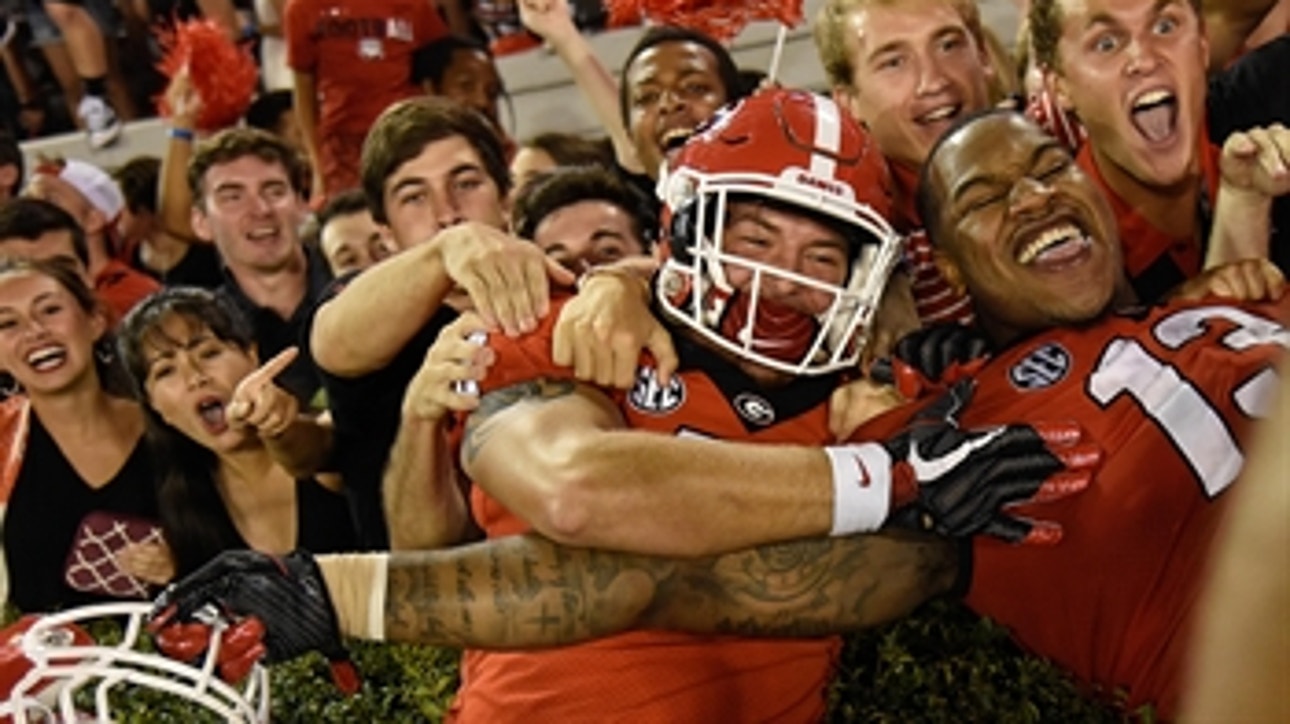 The No. 11 Georgia Bulldogs chomp through No. 17 Mississippi State 31-3