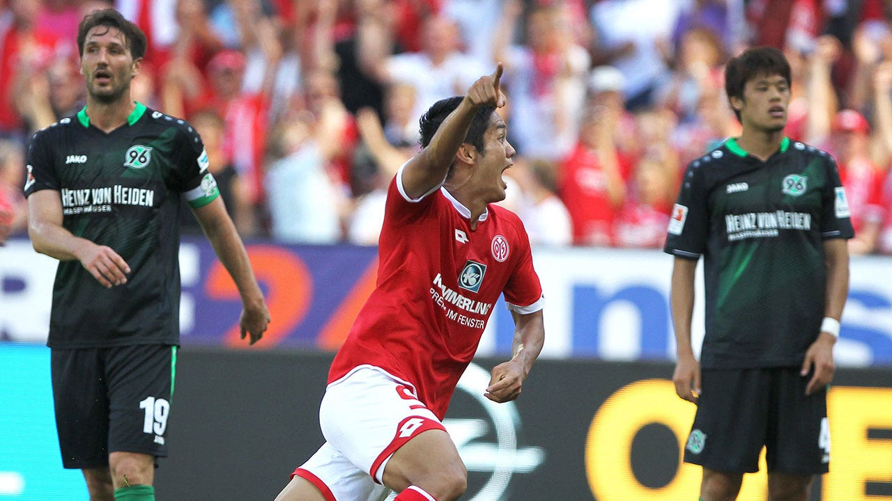 Muto gives Mainz early lead against Hannover 96 - 2015-16 Bundesliga Highlights