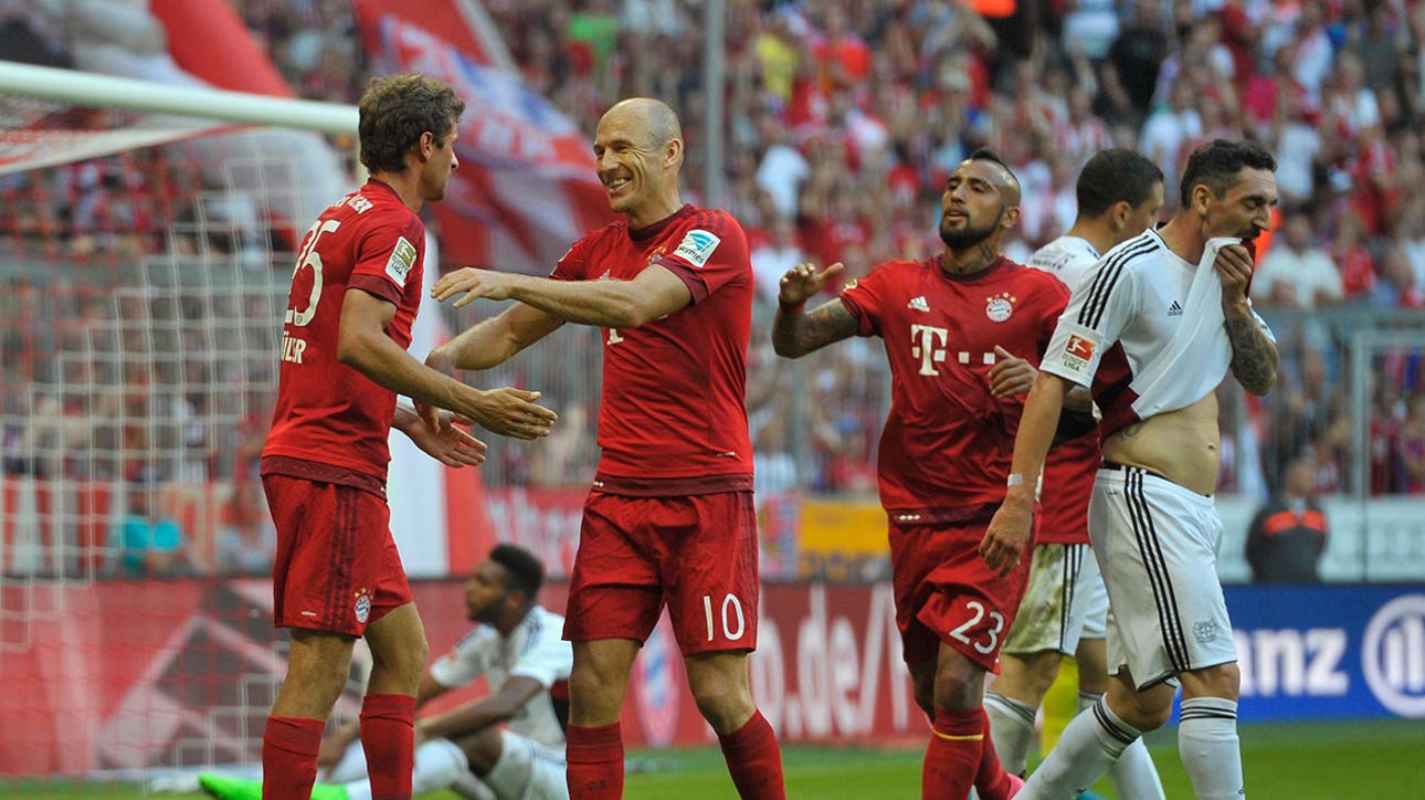 Muller doubles Bayern Munich advantage vs. Lerverkusen - 2015-16 Bundesliga Highlights