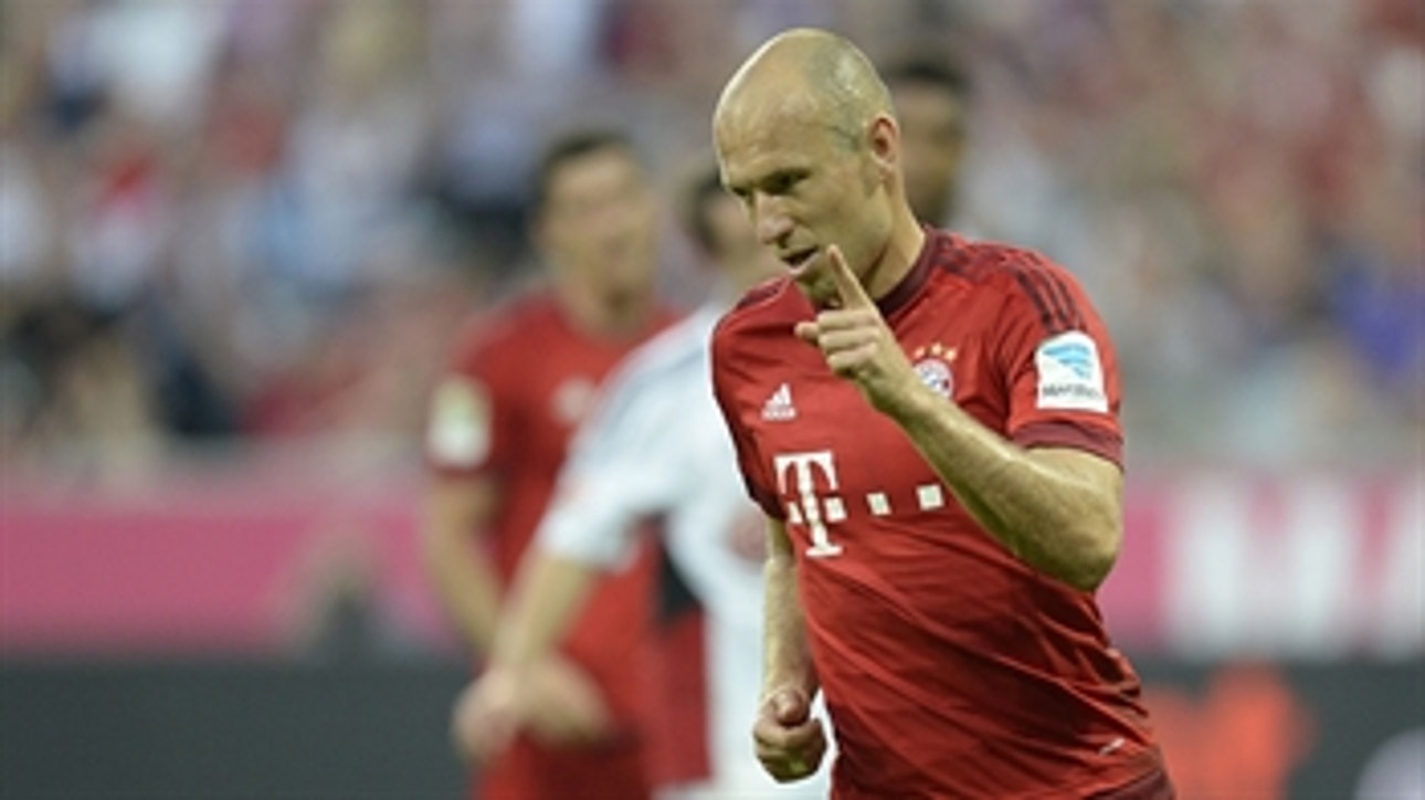 Arjen Robben extends Bayern Munich lead over Leverkusen - 2015-16 Bundesliga Highlights