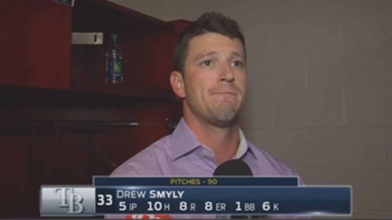 Drew Smyly on giving up 3 homers in loss