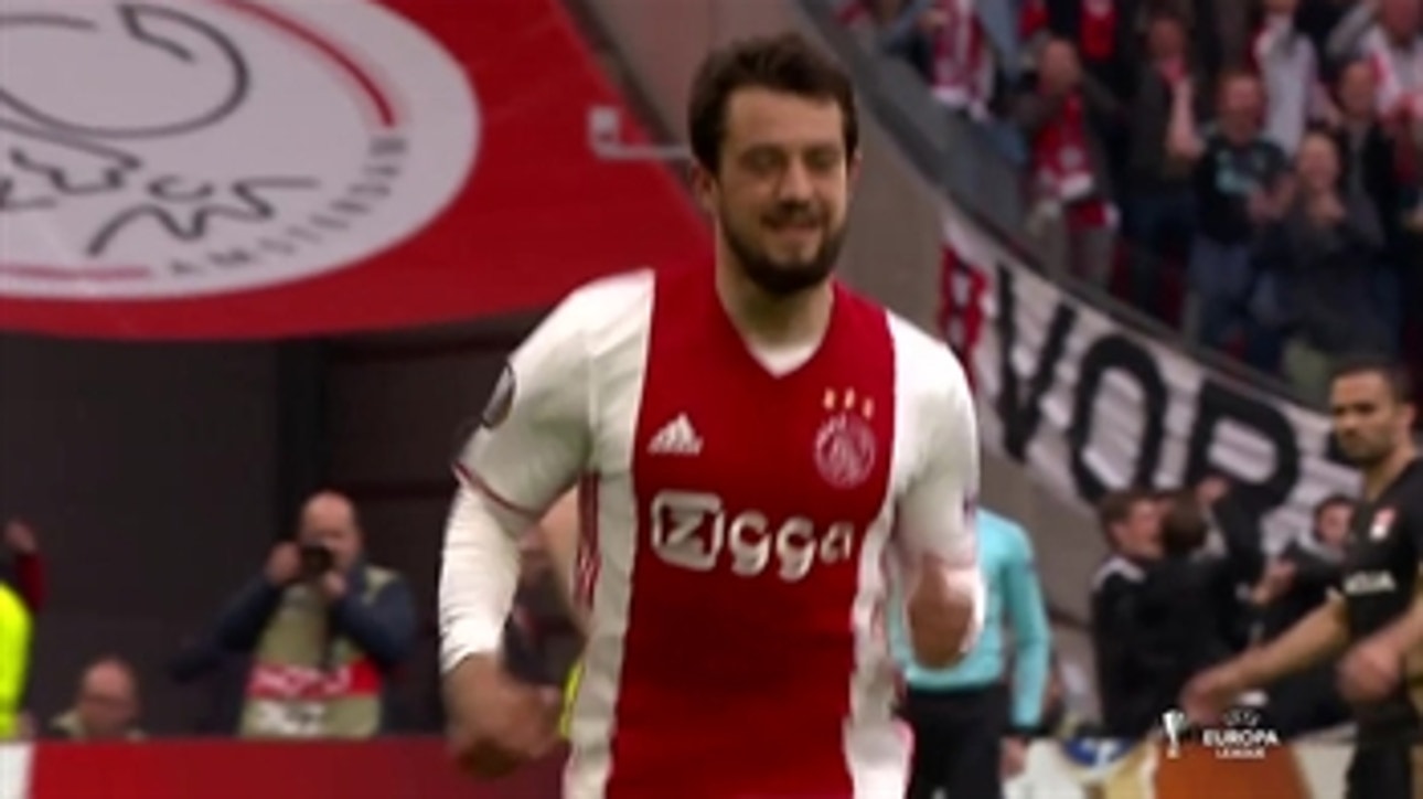 Amin Younes extends lead to 3-0 for Ajax ' 2016-17 UEFA Europa League Highlights
