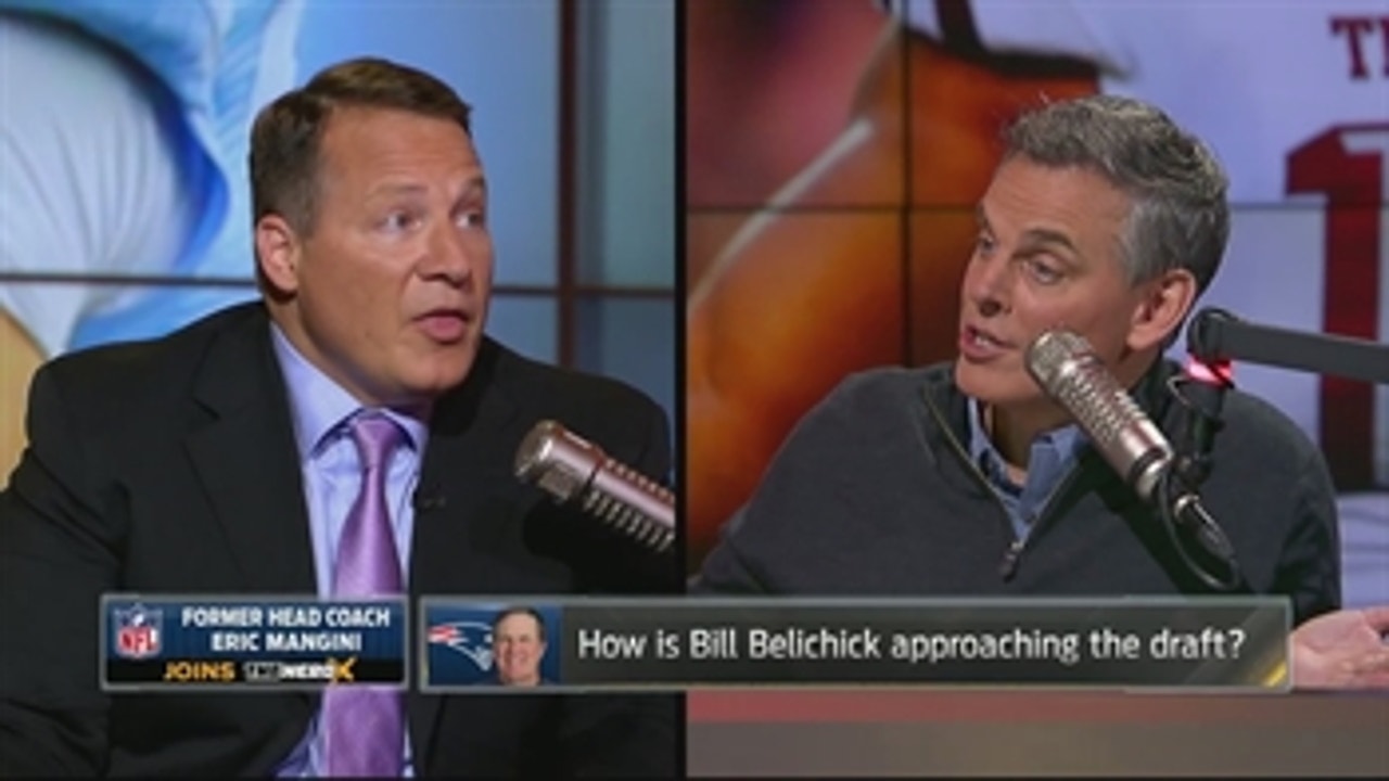 Eric Mangini talks Patriots' approach to draft and NFL Draft strategy ' THE HERD