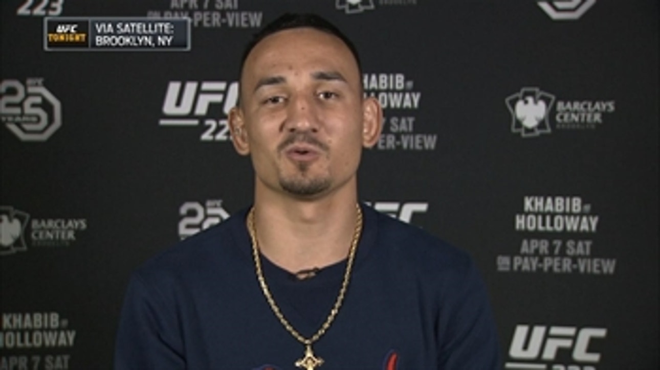 Max Holloway talks to UFC Tonight ahead of UFC 223 ' INTERVIEW ' UFC TONIGHT