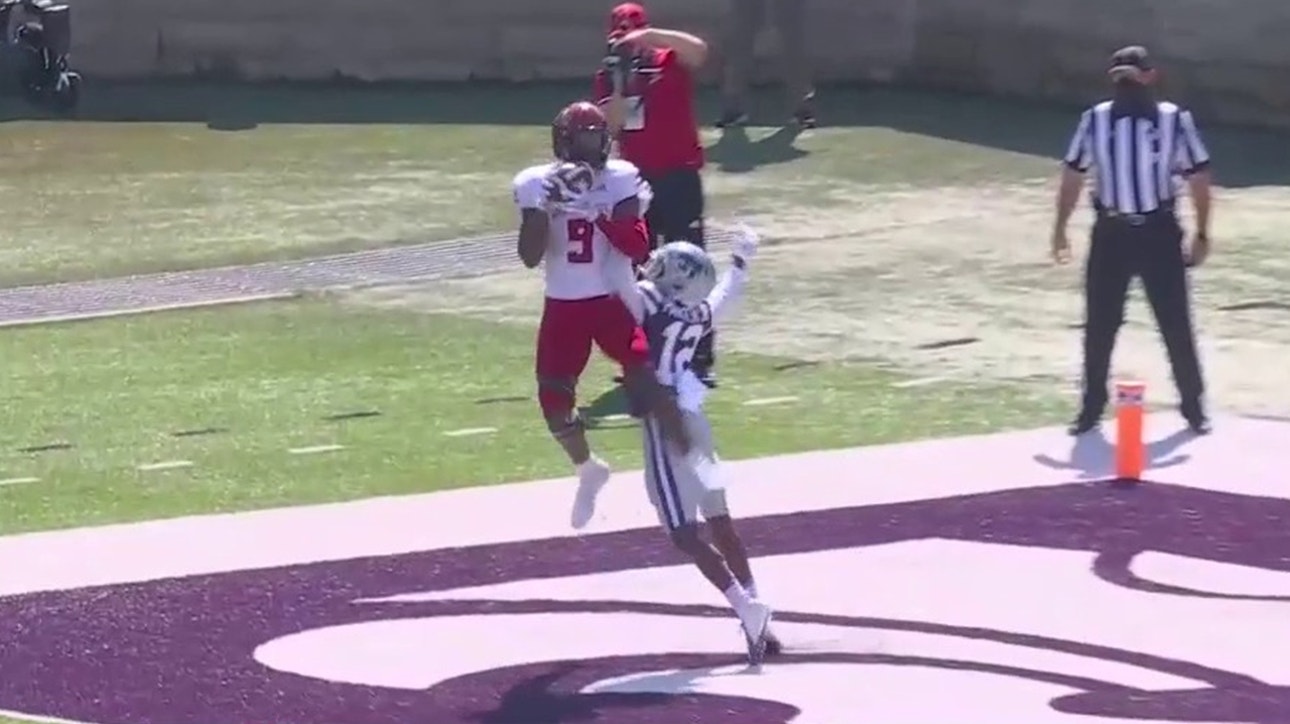 Arkansas State answers K-State with spectacular  touchdown catch from Jonathan Adams