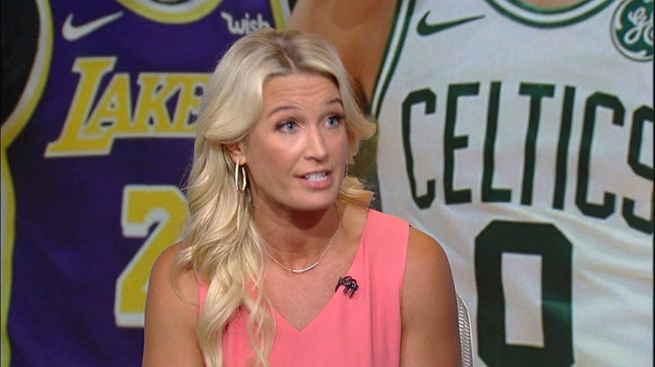 Celtics made the right decision not trading Tatum for AD - Sarah Kustok ' NBA ' FIRST THINGS FIRST