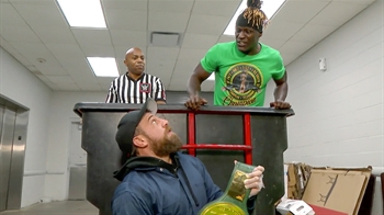 R-Truth regains the 24/7 Title in a dumpster: Raw, Oct. 5, 2020