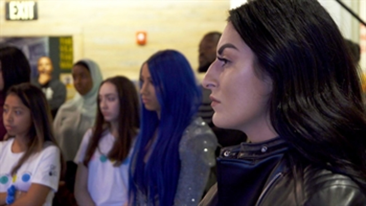 WWE Superstars and Girl Up learn about women's suffrage for Women's History Month