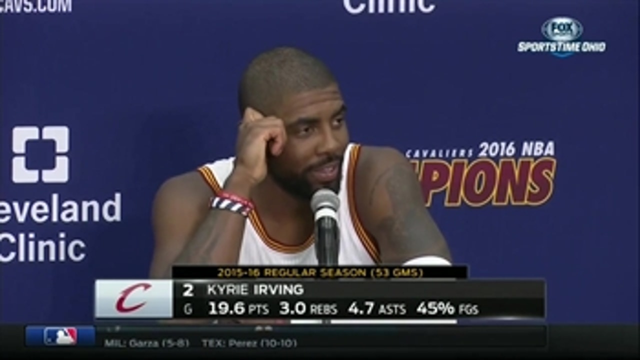 Kyrie gives understatement of the century at Cavs Media Day