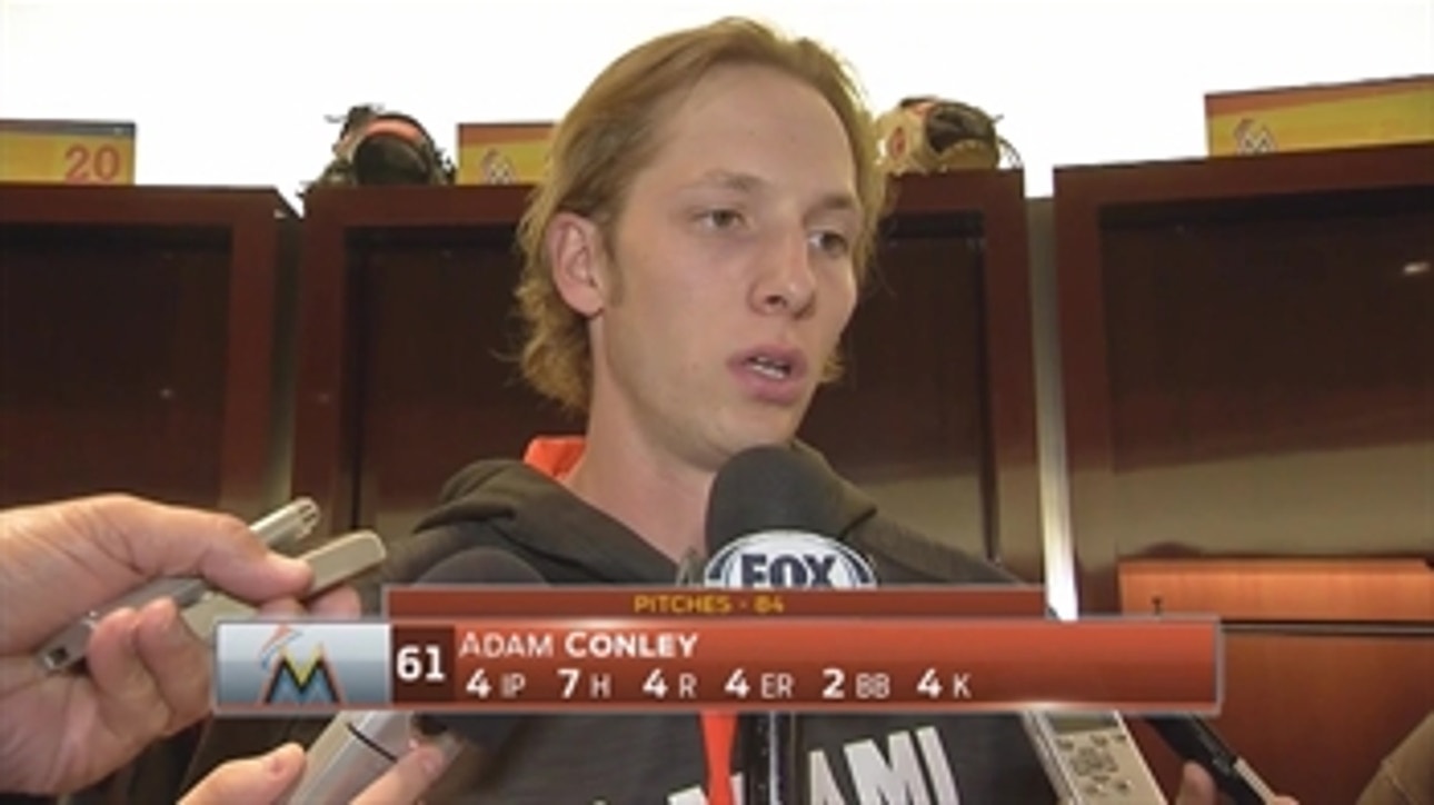 Adam Conley: 'Just one of those days'