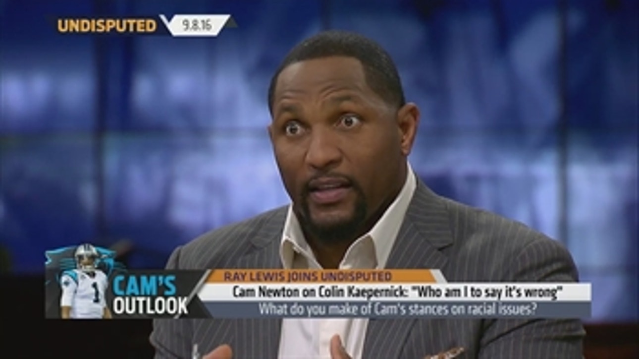Ray Lewis examines Cam Newton's statements on race ' UNDISPUTED