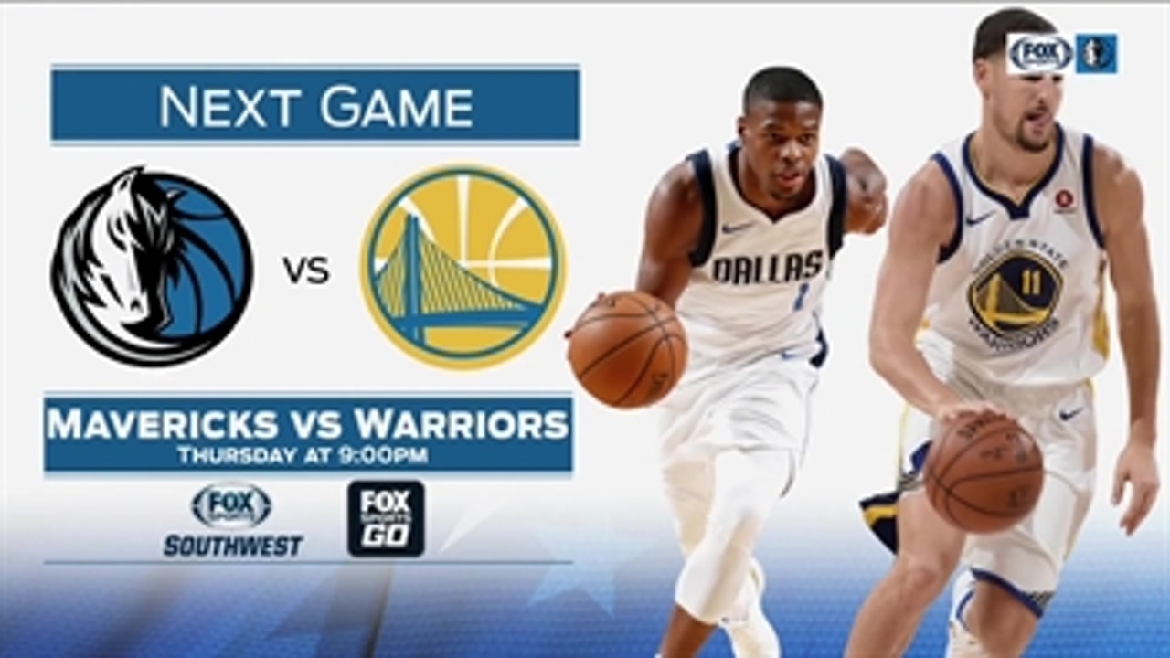 Dallas Mavericks at Golden State Warriors preview ' Mavs Live