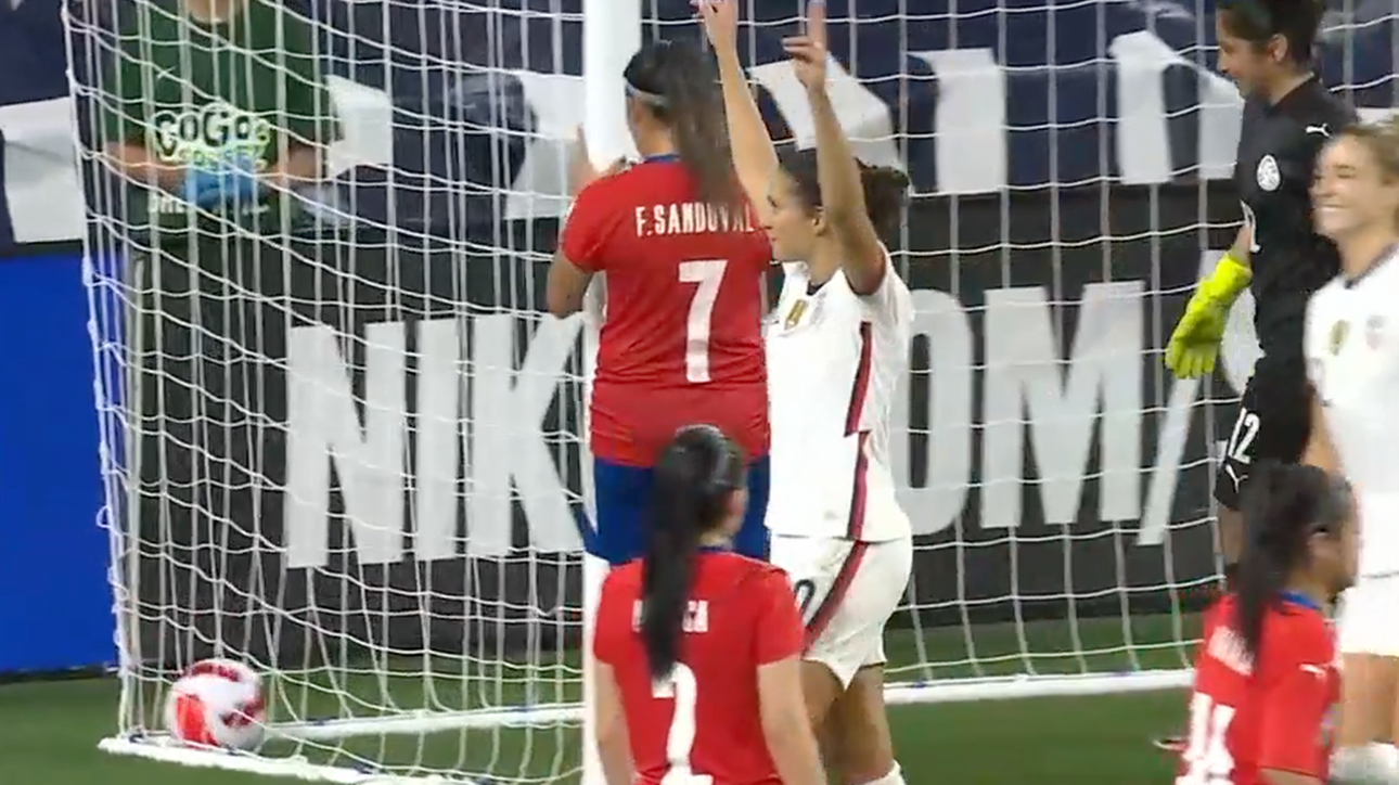 Carli Lloyd scores sixth goal in last two matches vs Paraguay