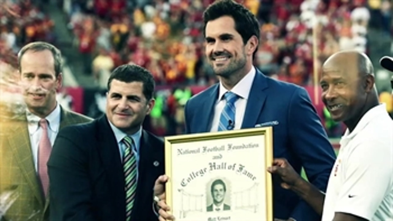 Family, Friends and Former Teammates congratulate Matt Leinart on his induction into the College Football Hall of Fame