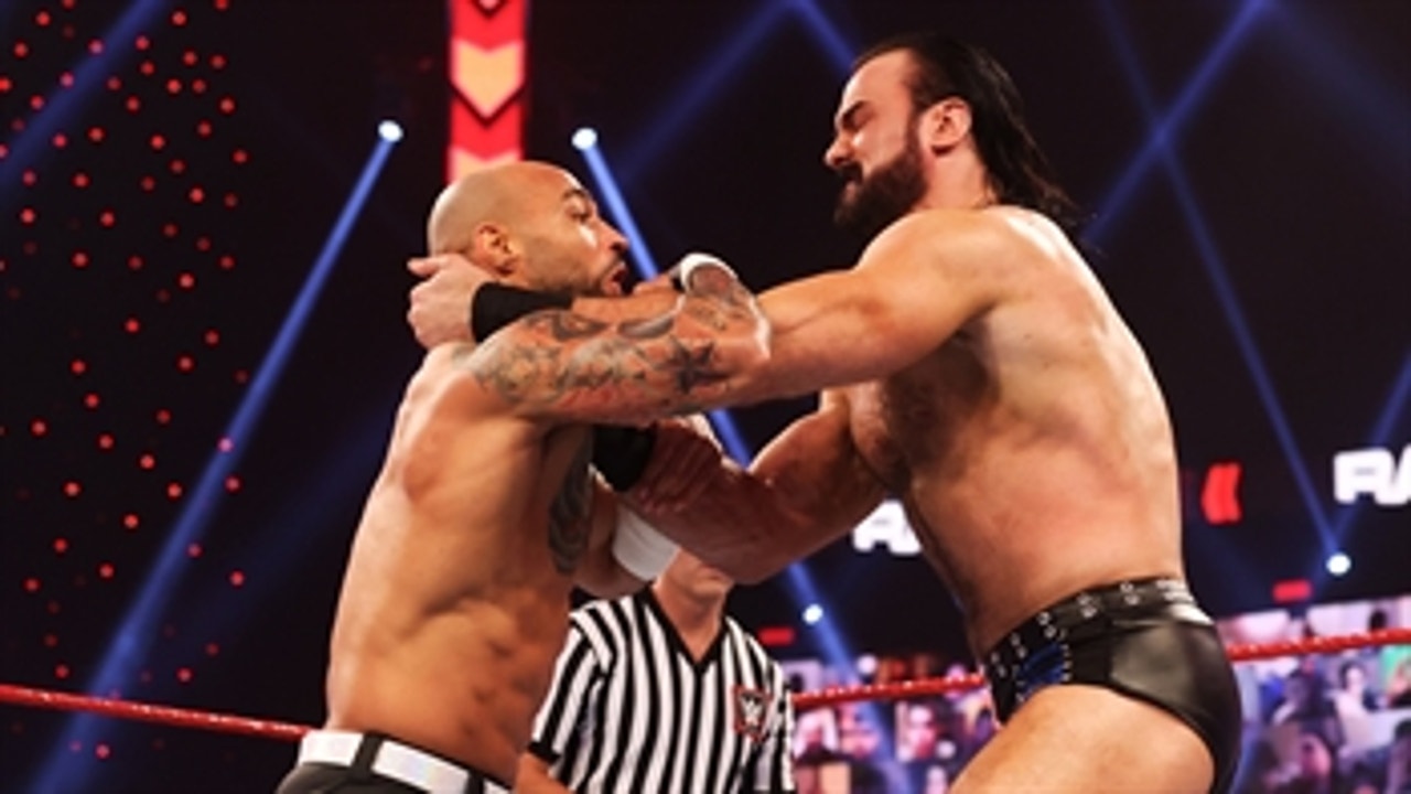 Drew McIntyre vs. Ricochet: Raw, Mar. 29, 2021