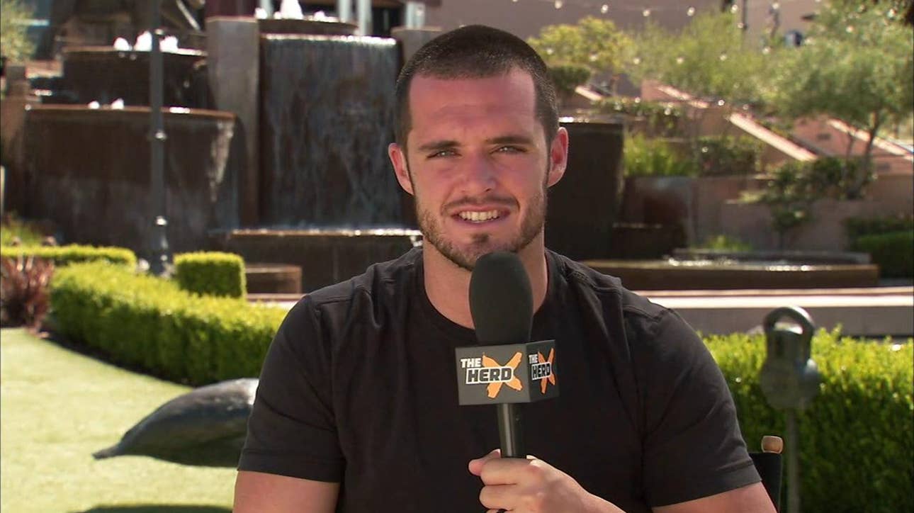 Derek Carr discusses his return from injury, Marshawn Lynch and more ' THE HERD (FULL INTERVIEW)
