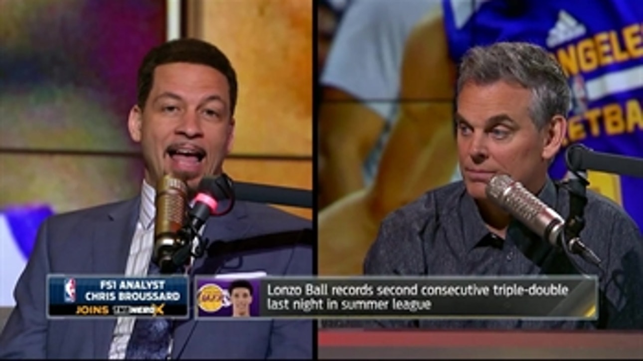 Should the Lakers pull Lonzo Ball from the Summer League? Chris Broussard reacts ' THE HERD