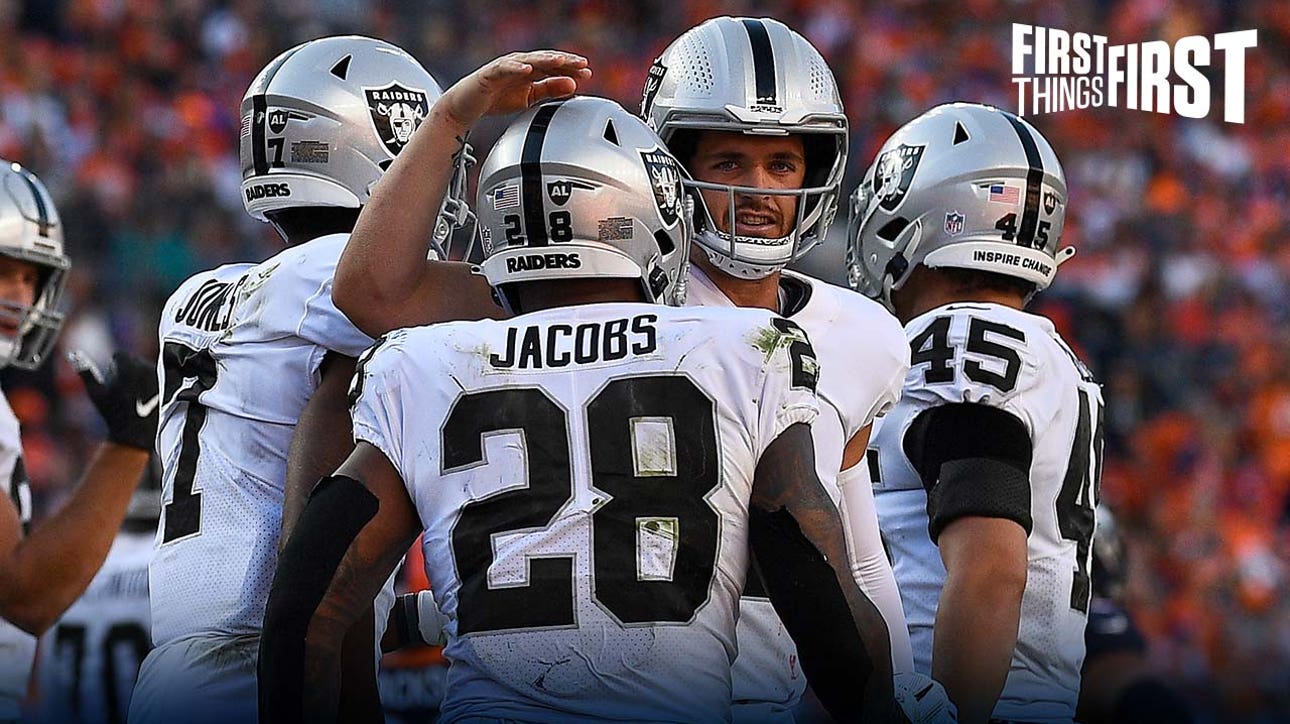 Chris Broussard: Derek Carr showed real leadership in Raiders' win over Broncos I FIRST THINGS FIRST