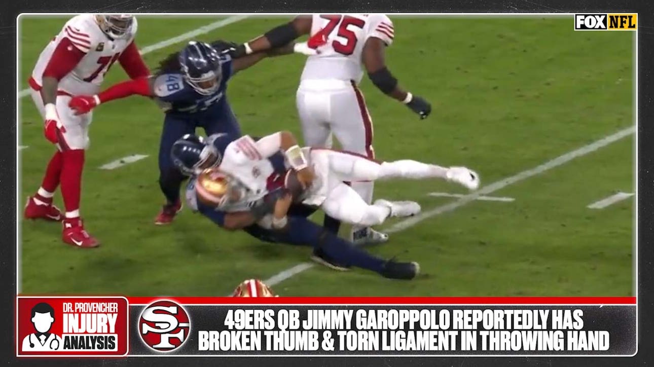 'Expect Jimmy G to miss Week 17' — Dr. Matt shares his prognosis for Garoppolo's thumb injuries