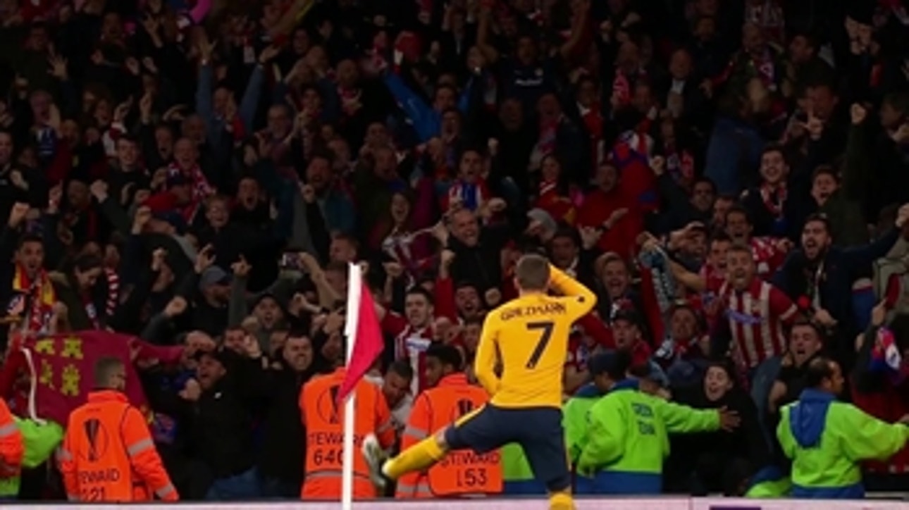 Arsenal vs. Atletico Madrid ' 2017-18 UEFA Europa League Highlights