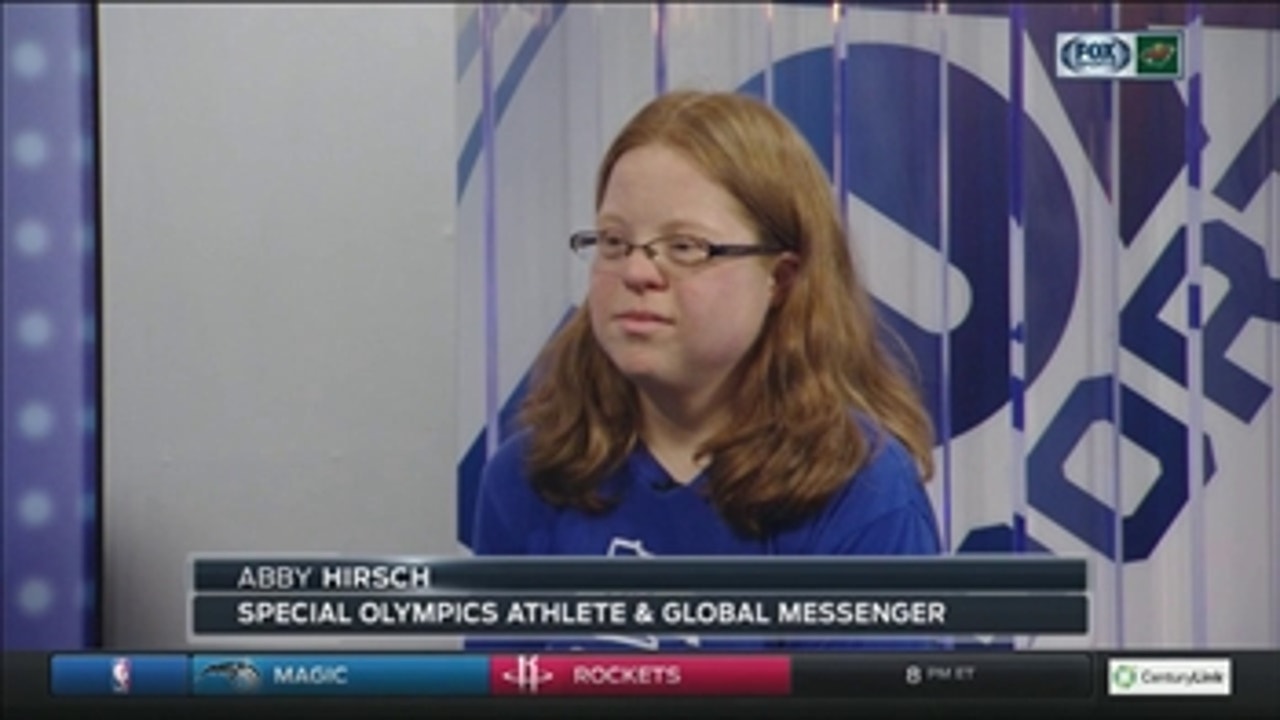 Special Olympics athlete Abby Hirsch shares polar plunge advice