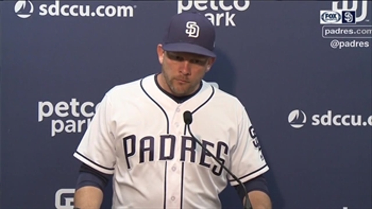 Padres manager Andy Green talks about bullpen decisions, the 9-4 loss