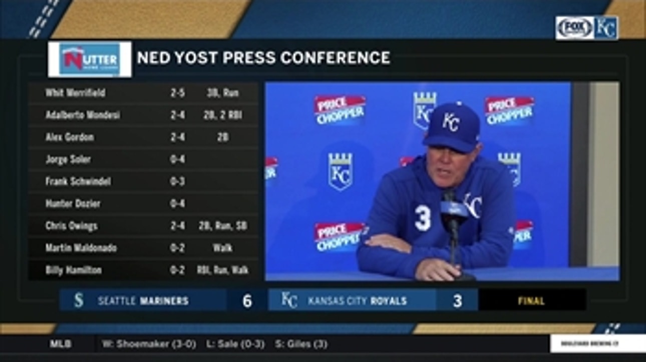 Yost on Merrifield tying Brett: 'Anybody can tie the record — let's see who can break it'