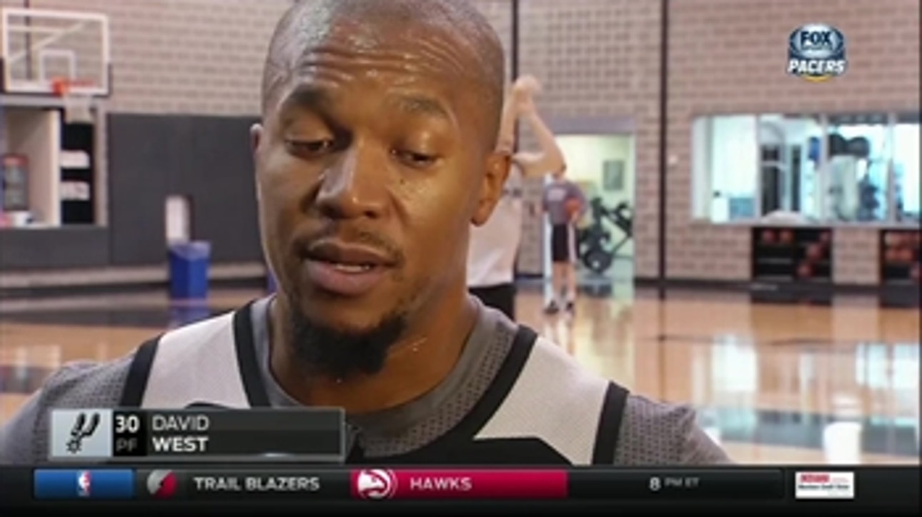 David West faces former Pacers teammates for first time