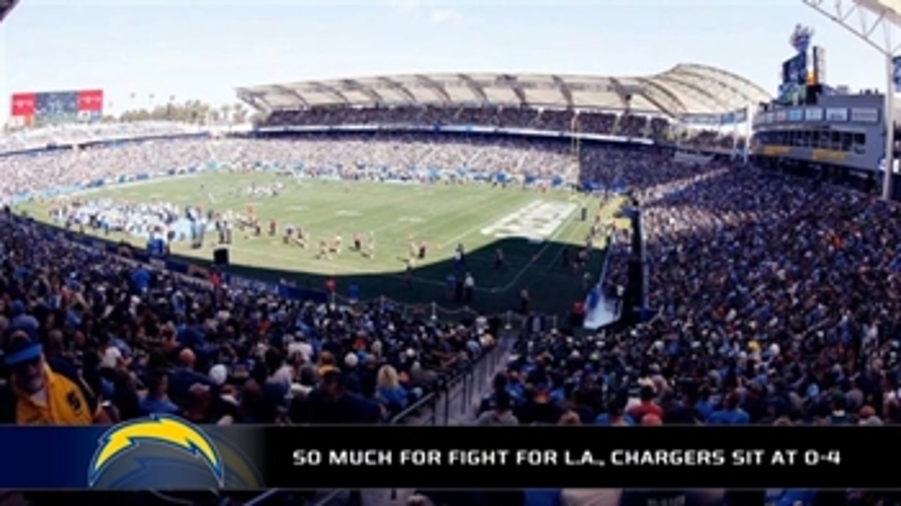 The Chargers are struggling miserably to start their first season in LA